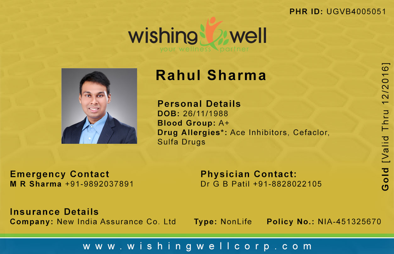 eHealth Card Wishingwell
